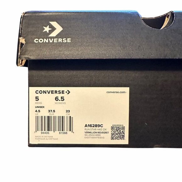 ❤️Converse Run Star Hike Platform Color Pop Sz 6.5 Women's Shoes Orange A16289C - Picture 12 of 14